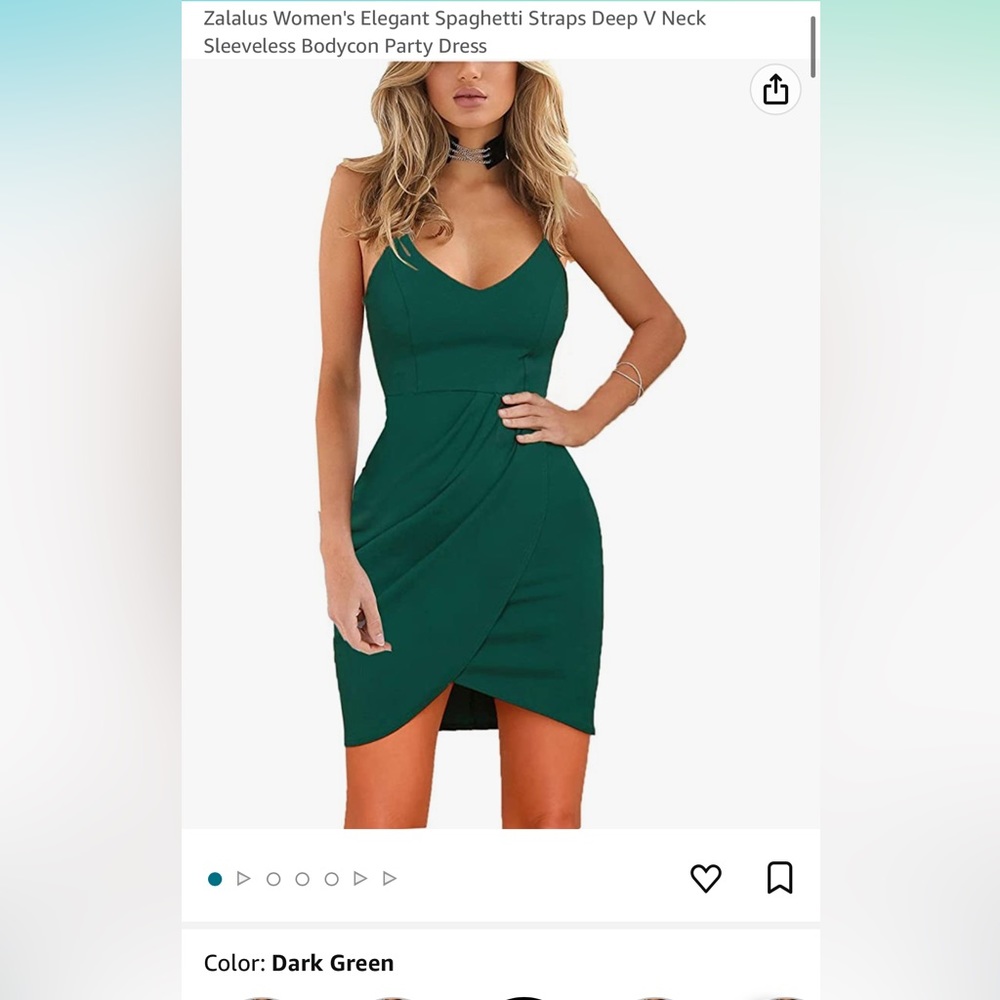 *NEW Zalalus- Women’s Spaghetti Strap Bodycon Dress. - Picture 12 of 13